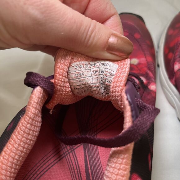 Vionic Shoes Womens 9 335 Tourney Running Sneakers Pink Lace Up Low Top Comfort - Picture 10 of 12